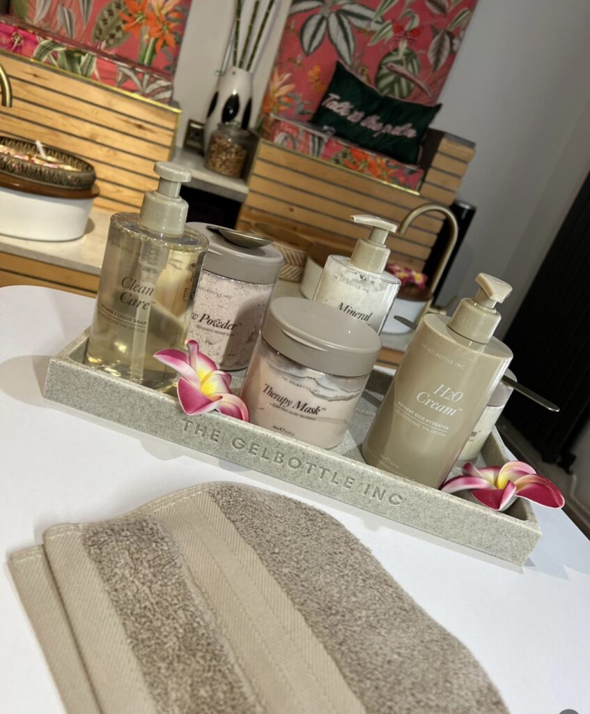 A range of beauty products from Emma O'Malley Hair and Beauty.