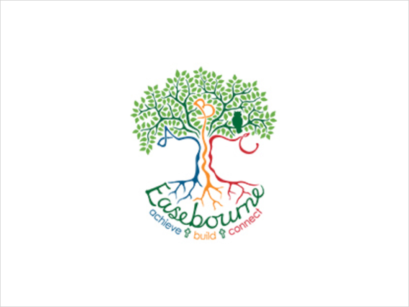 Easebourne Primary School logo.