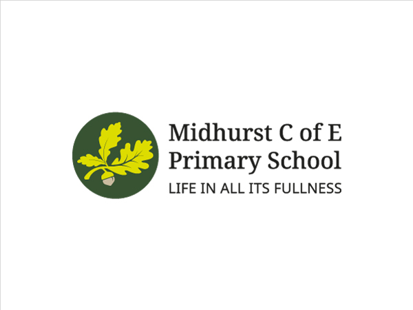 Midhurst C of E Primary School logo.