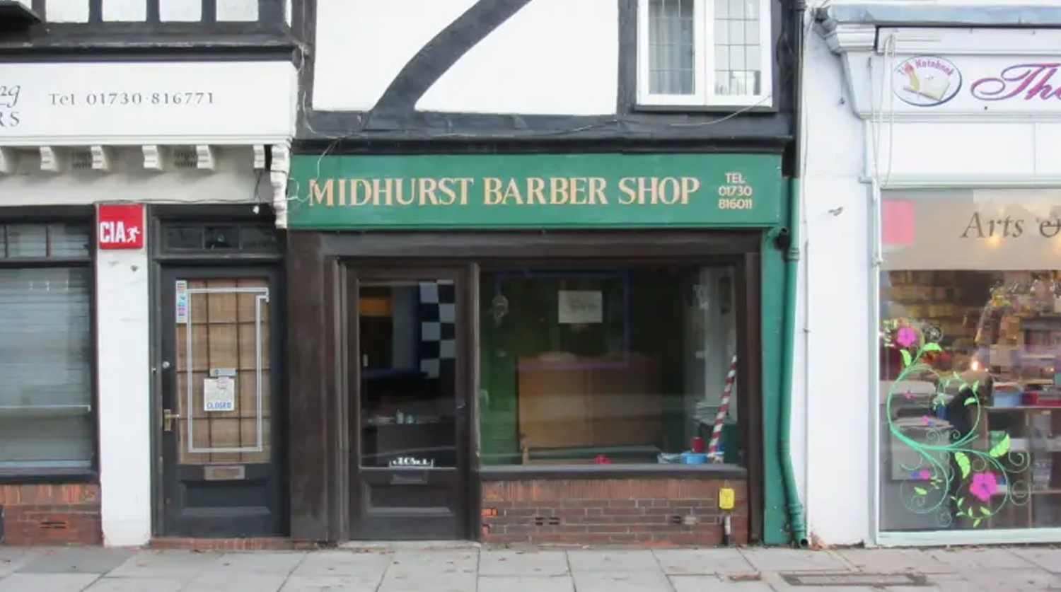 - LISTING PRICE - Midhurst Barber Shop